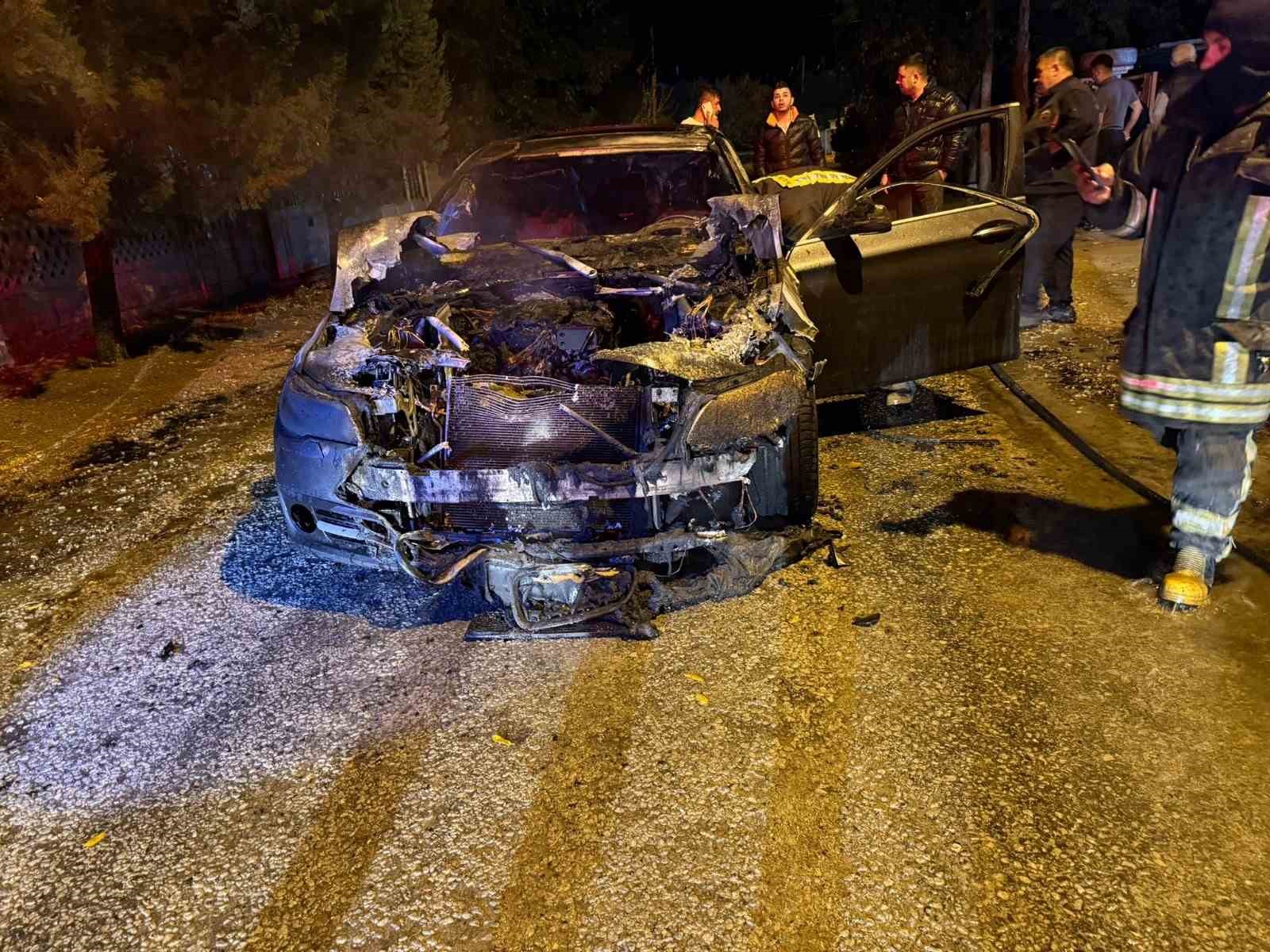 Karapınar'da BMW'nin acı sonu