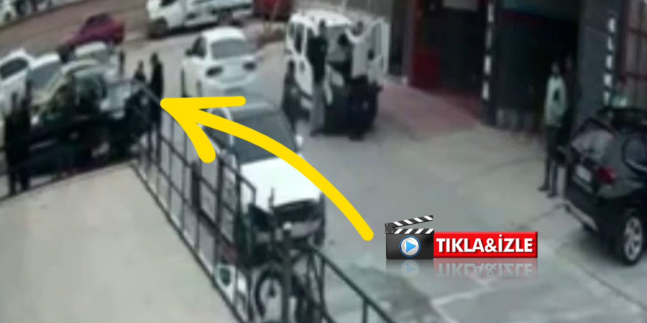 Silahlı saldırının kamera görüntüleri ortaya çıktı