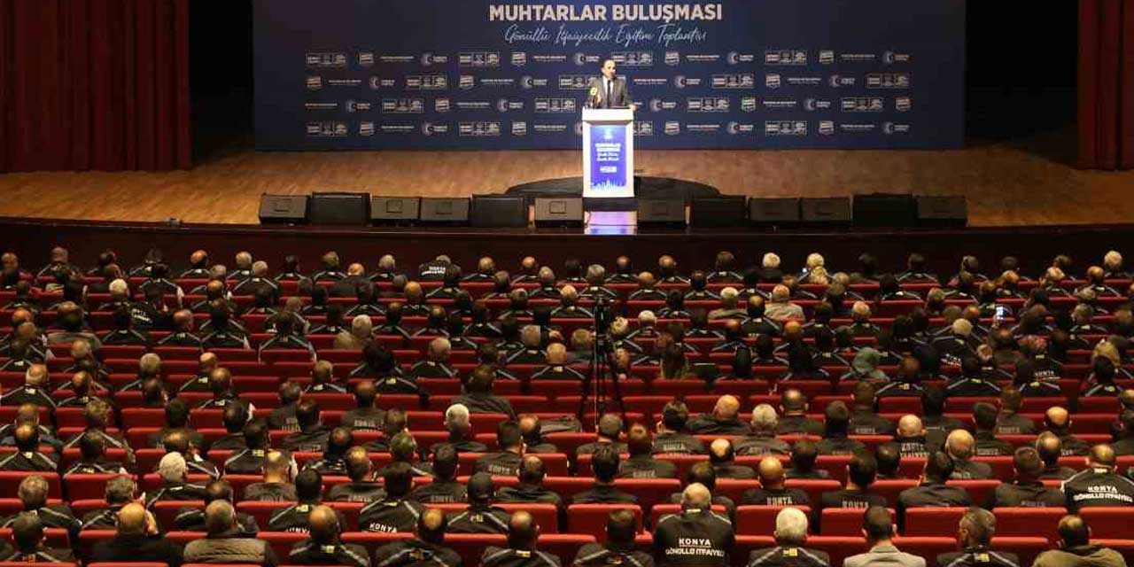 Konya Muhtarları 'Gönüllü İtfaiyeci' Oluyor: Afetlere Karşı Tek Yürek