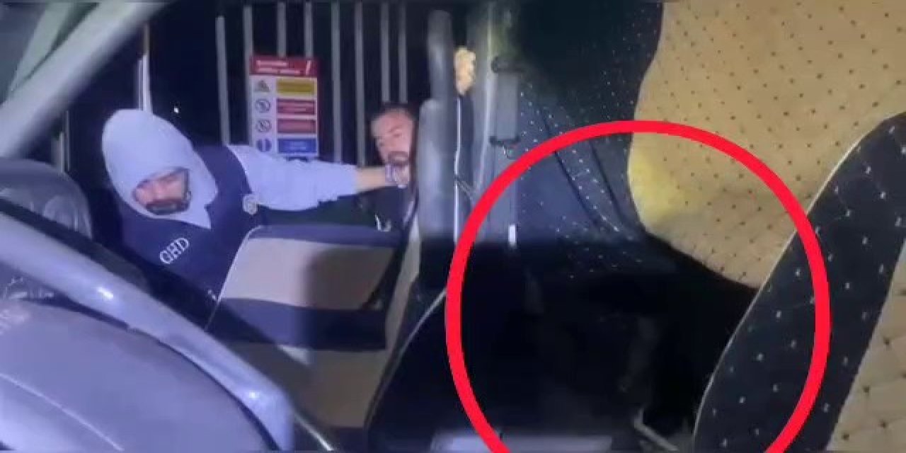 Polis sorunca çıt çıkmadı, gizli bölme açılınca gerçek ortaya çıktı