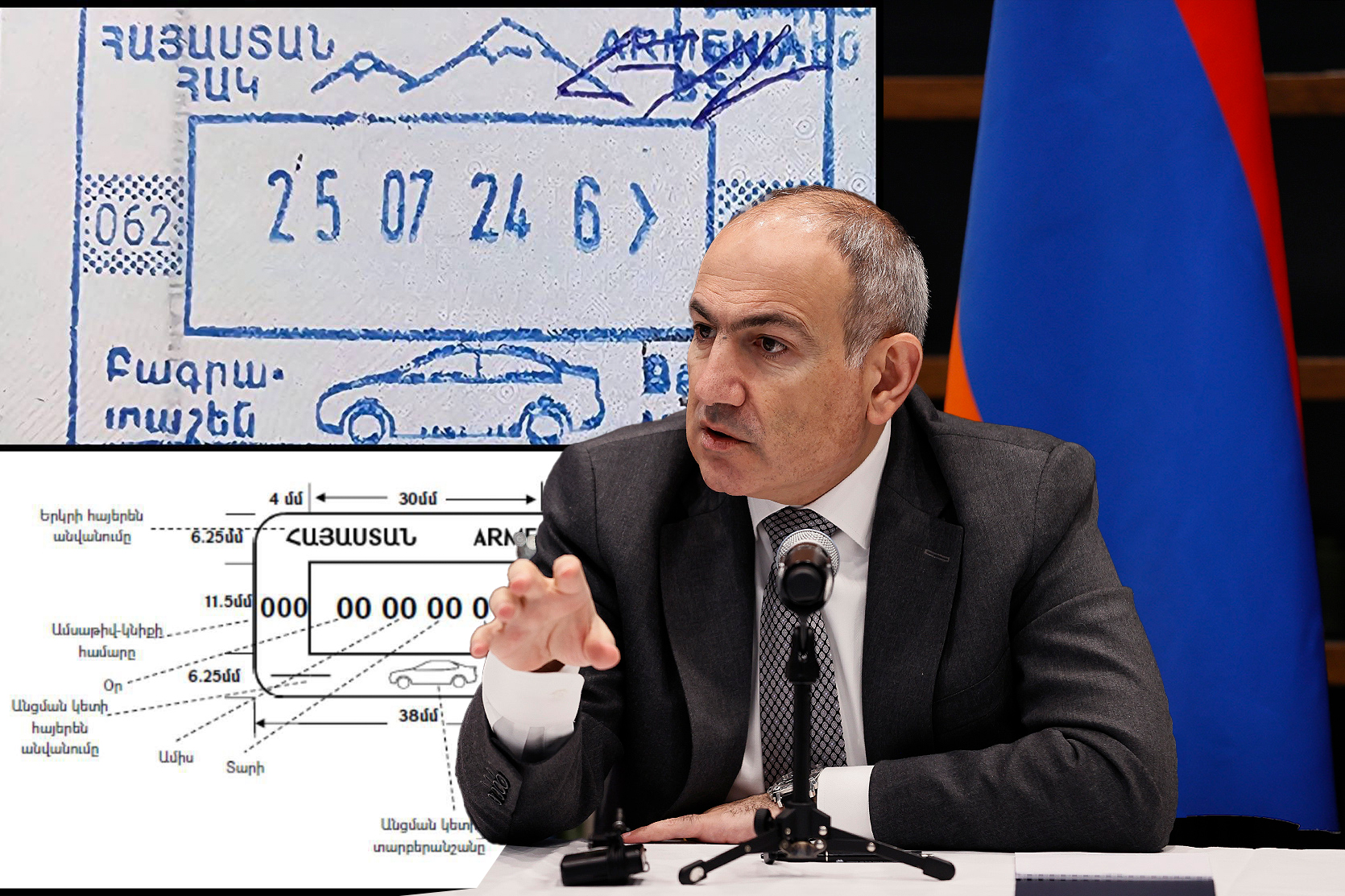 Ermenistan Pasaport Damgalarından Ağrı Dağı Sembolünü Kaldırdı
