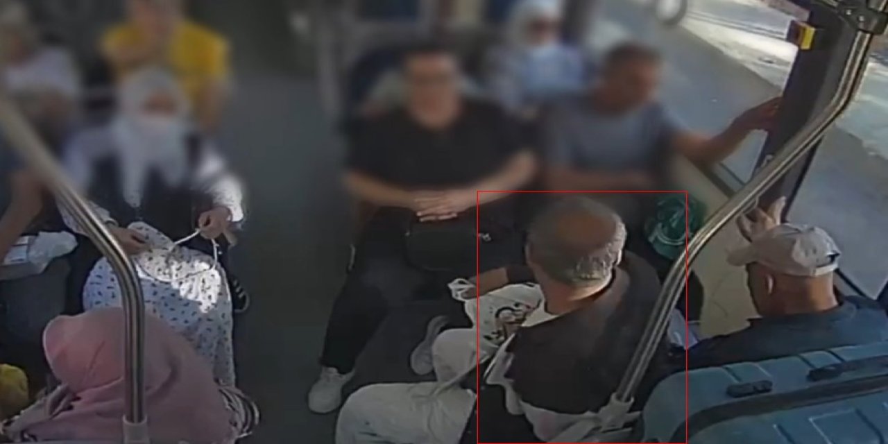 Yaşlıların Paralarını Çalan Yankesici Otobüste Suçüstü Yakalandı