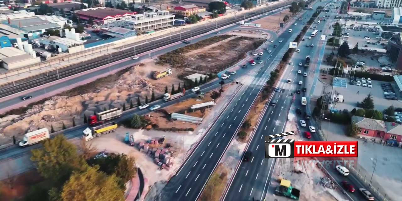 Marangozlar Köprülü Kavşağı Ankara Yolu İstikameti Trafiğe Açıldı