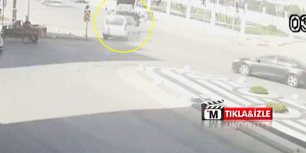 Saniyelerle ölümden döndü: O anlar kamerada