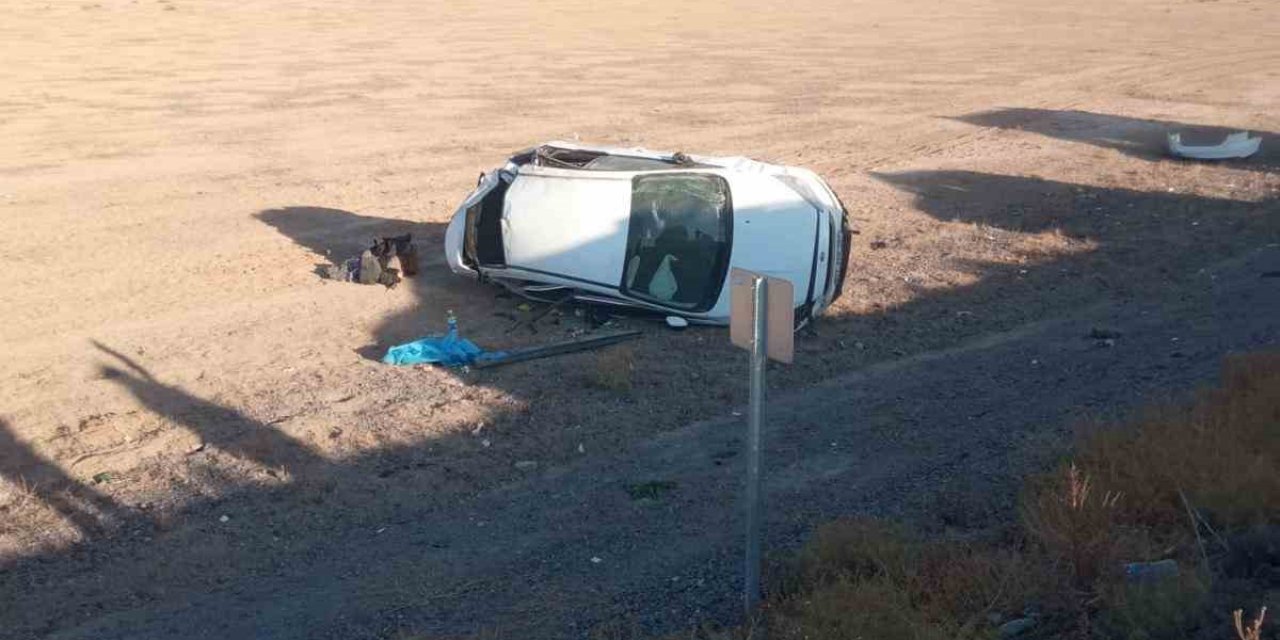 Zengen Kavşağında Kaza: Takla Atan Otomobilde 6 Yaralı