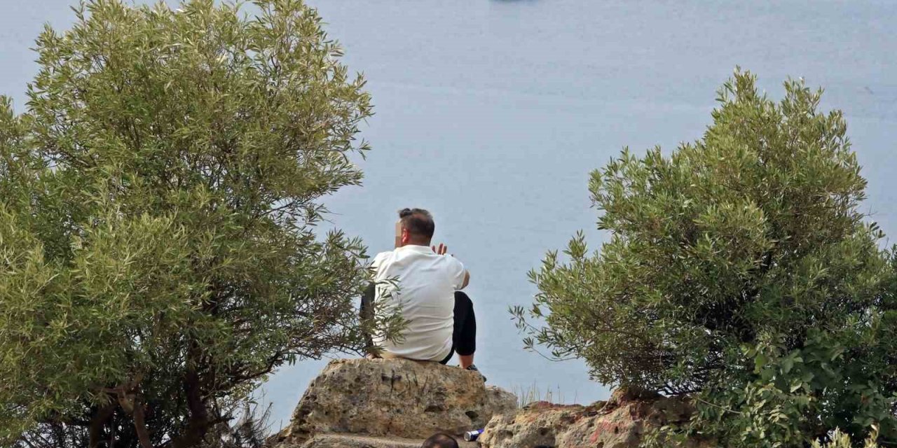 Falezlerin ucunda ölümle dans etti