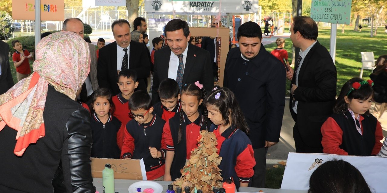 Karatay'da Öğrenciler "Orman ve Su Farkındalığı" Etkinliğinde Buluştu