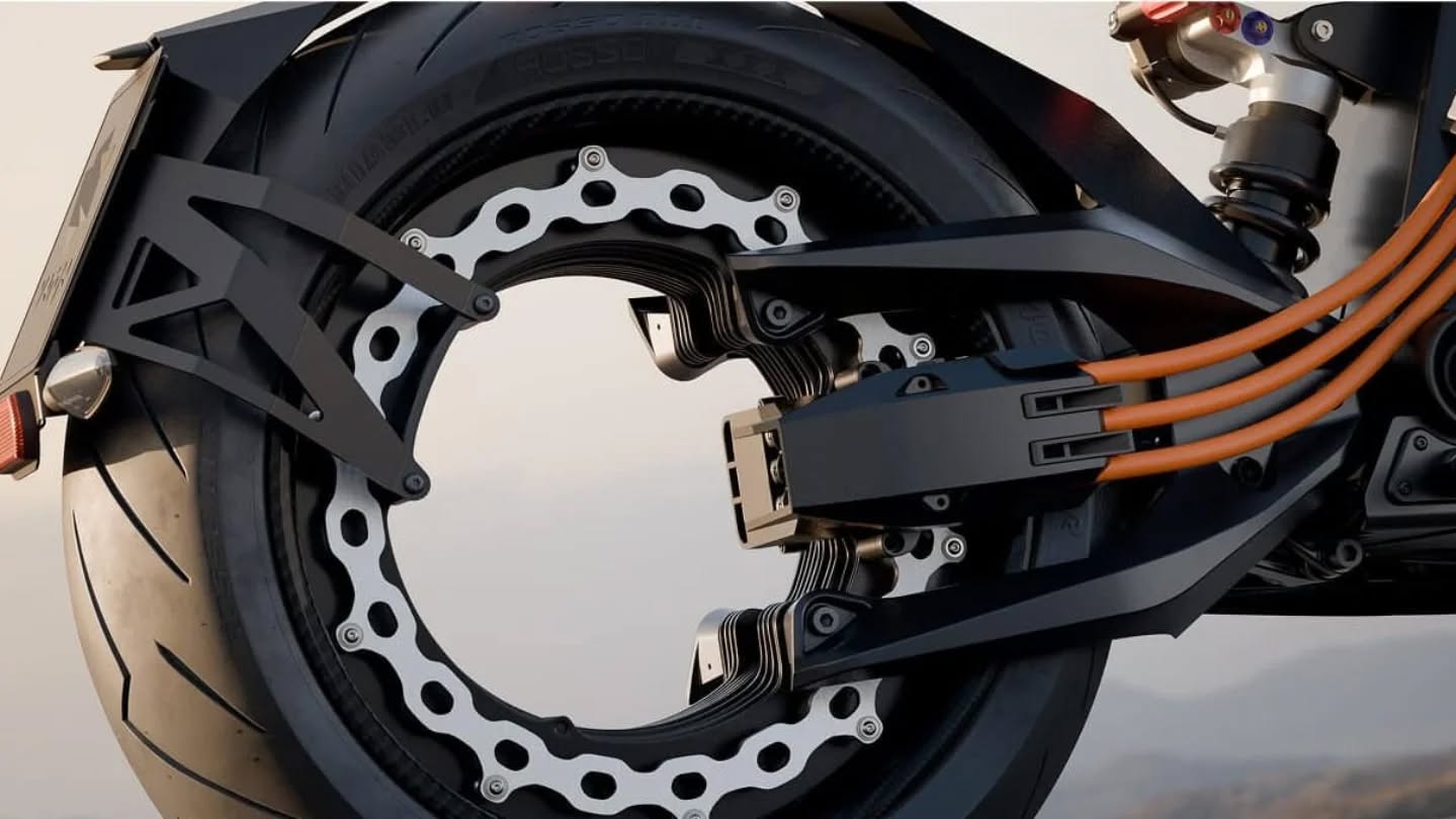 Tekerin İçine Motor Sığdırdılar