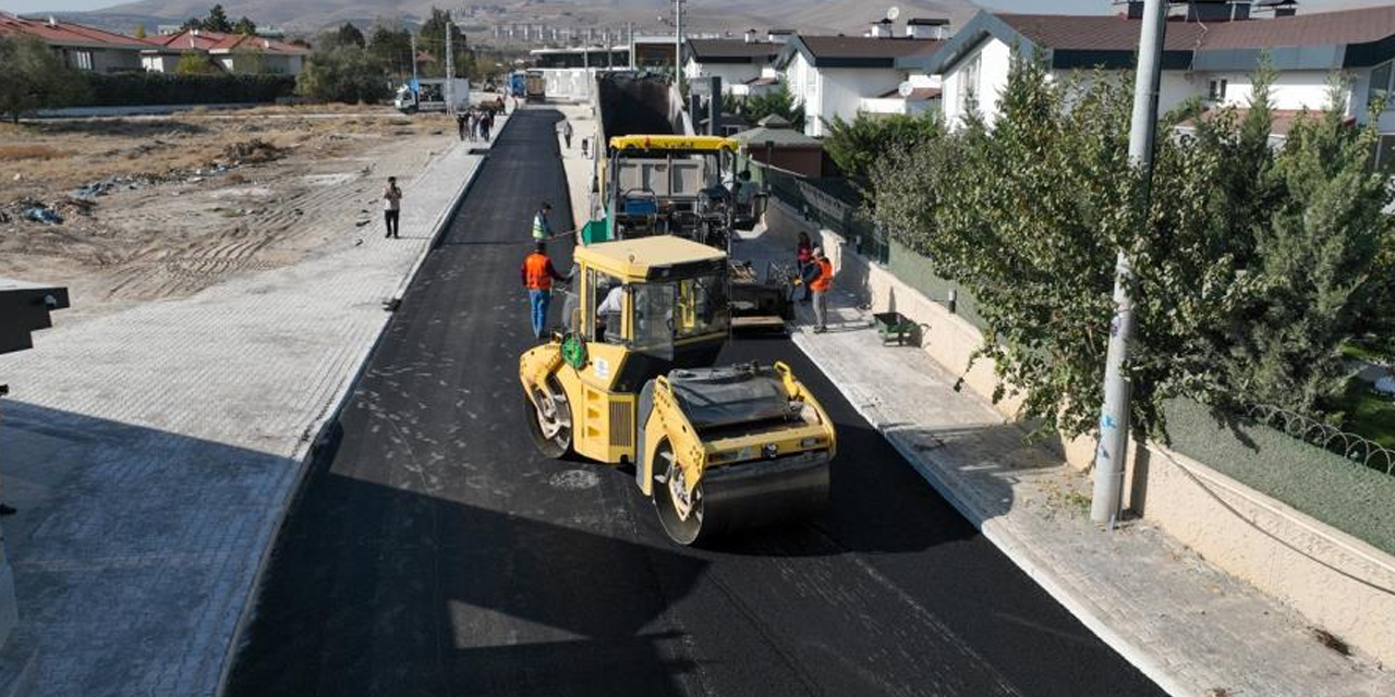 Tutkun Sokak asfaltla kaplandı