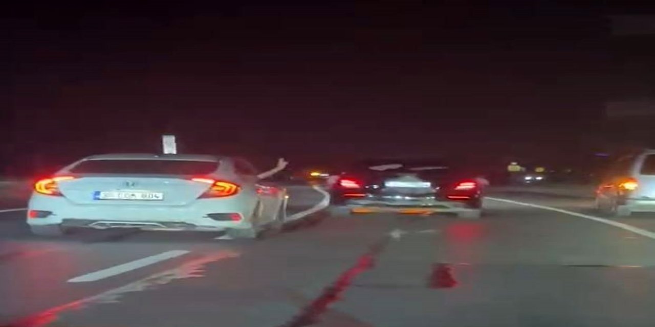 Magandalı Düğün Konvoyu Trafiği Felç Etti: Saygısızlığın Bu Kadarı!