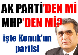 İŞTE RECEP KONUK'UN PARTİSİ