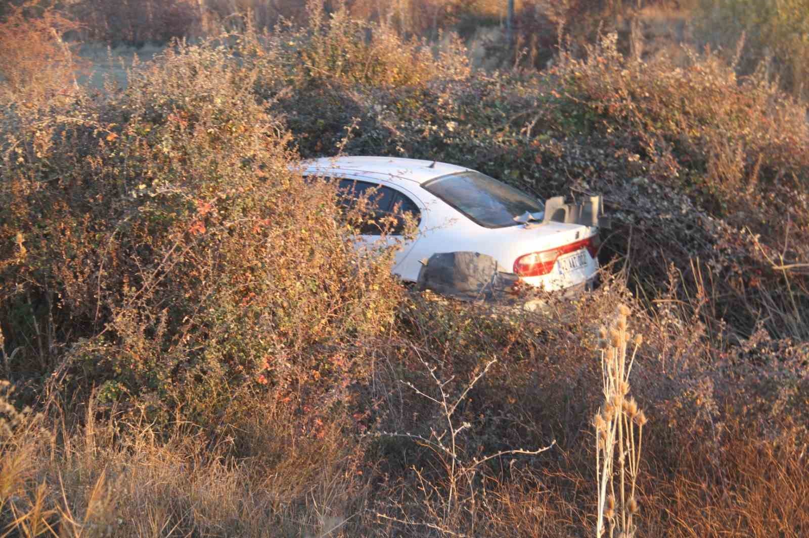 Beyşehir'e 7 kilometre kala yoldan çıktı