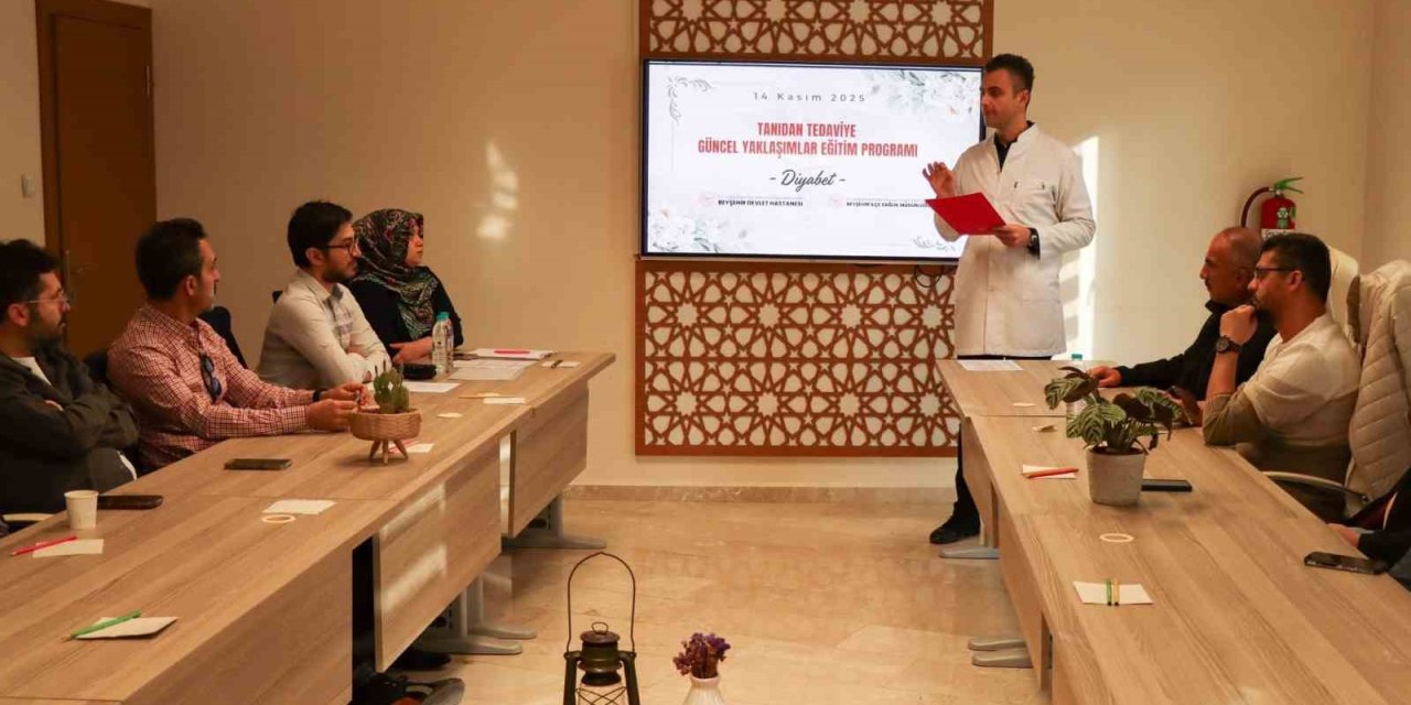 Beş İlçe Aile Hekimleri Beyşehir'de Eğitime Katıldı