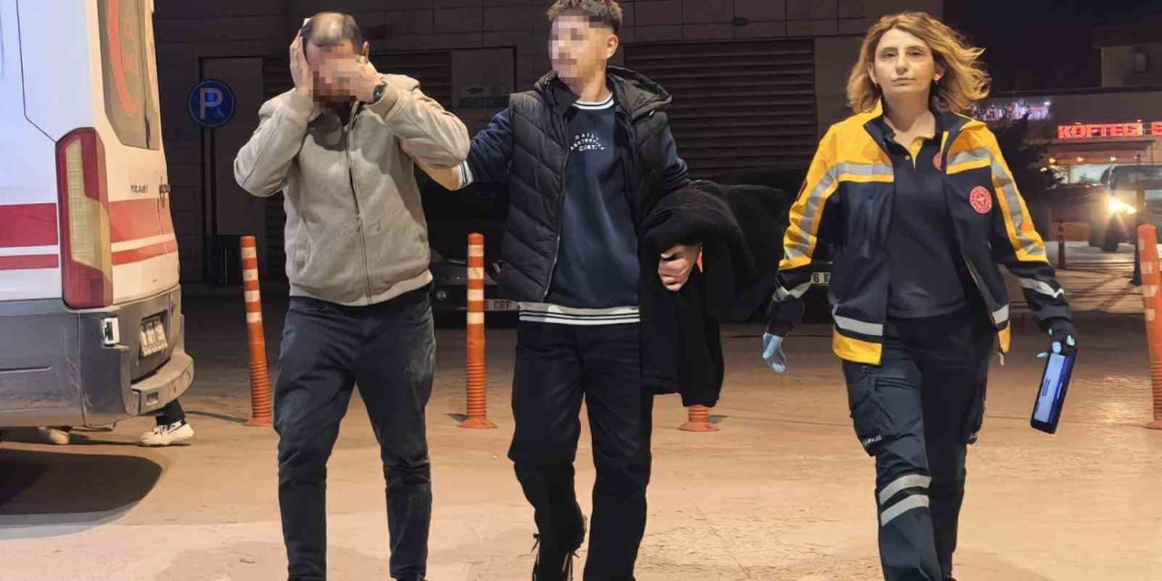 Alkollü Adam Taşlara Çarptı: Kulağı Kopma Noktasına Geldi