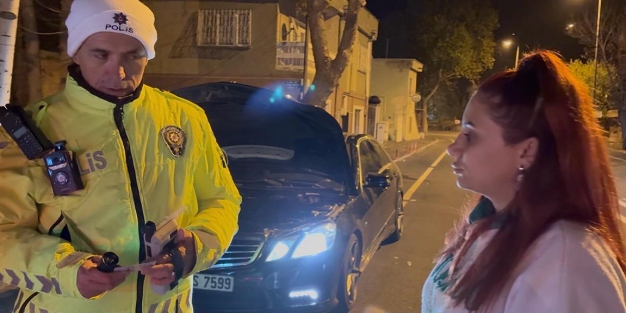 Gülerek üflediği alkol testinden ağlayarak ayrıldı