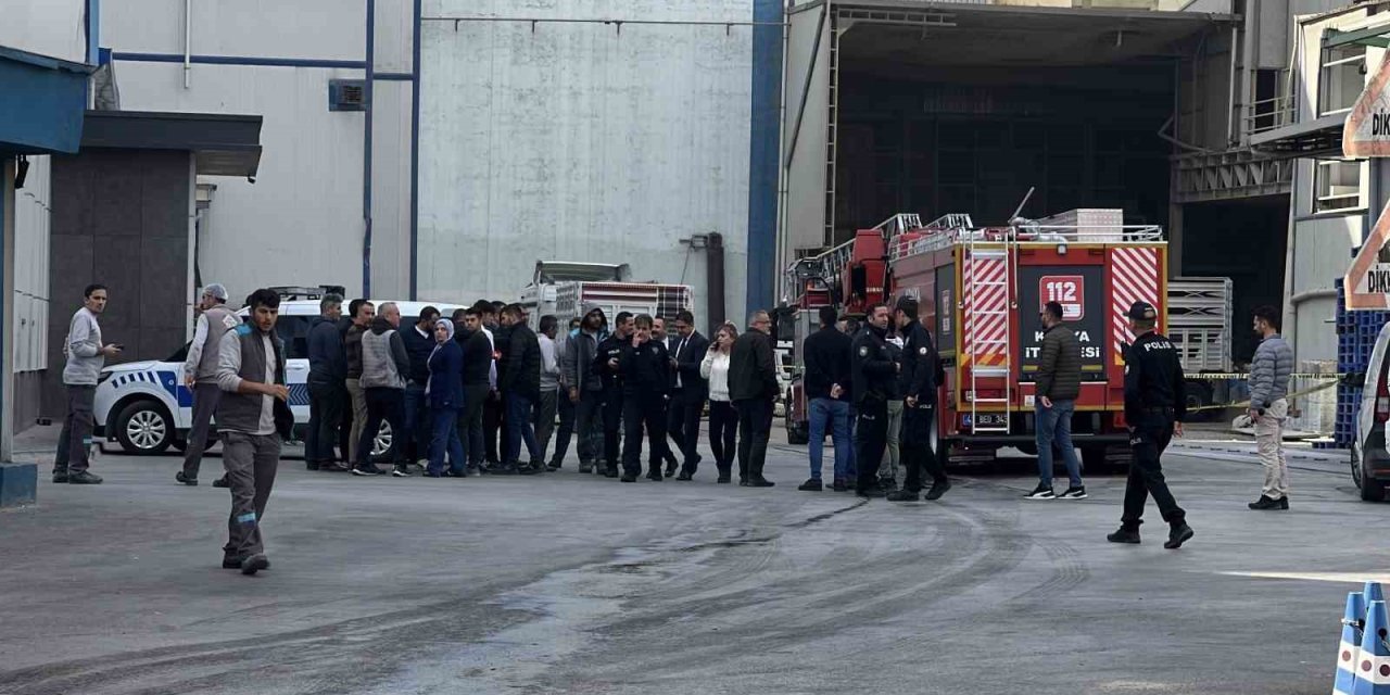 Meram Un Fabrikasında Korkutan Parlama: 1 Kişi Hafif Yaralı