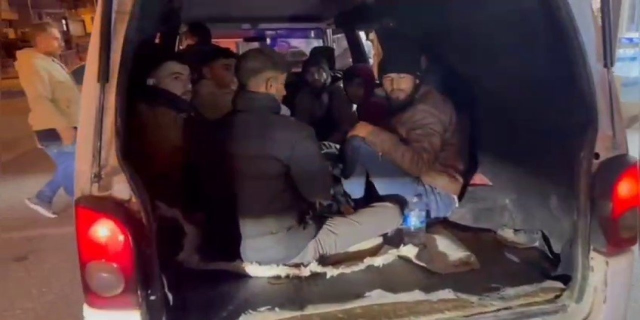 Minibüs bagajında Avrupa hayali