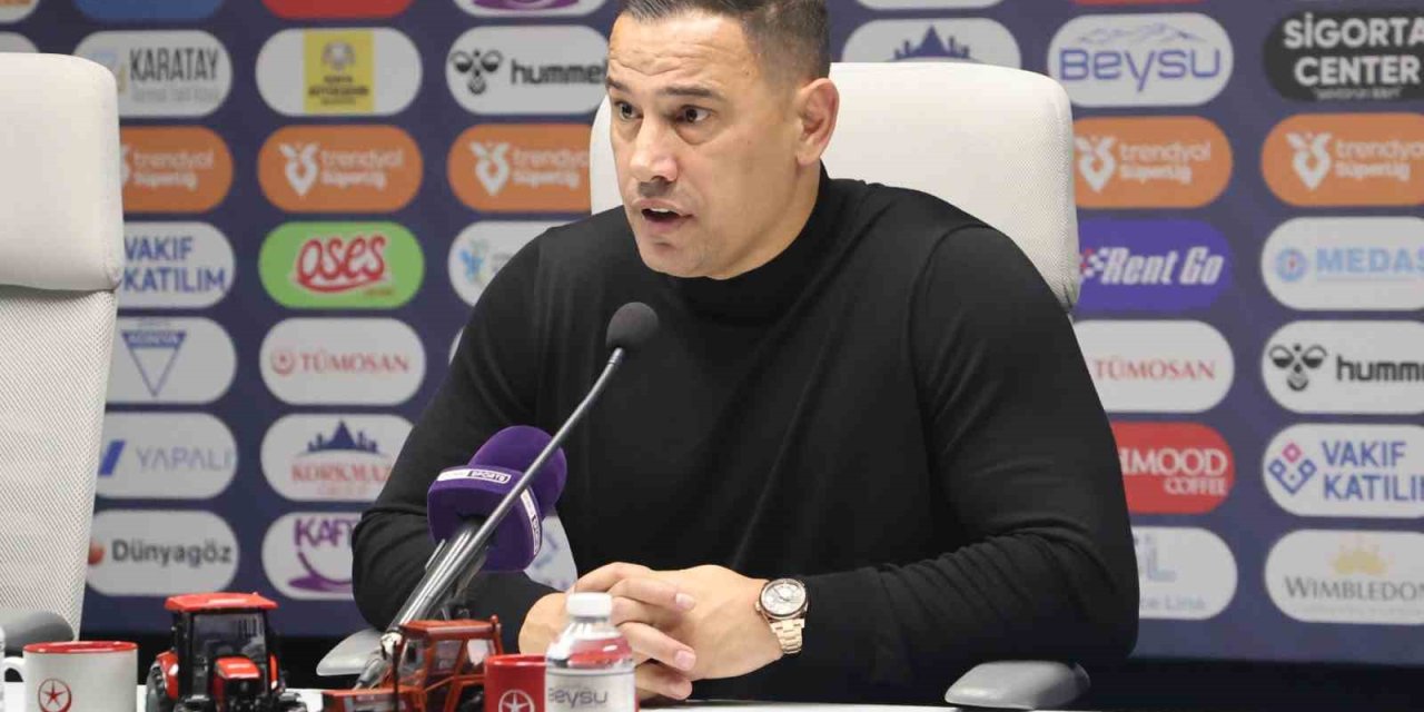 Çağdaş Atan'dan net mesaj: Maç kazanmaya ihtiyacımız var