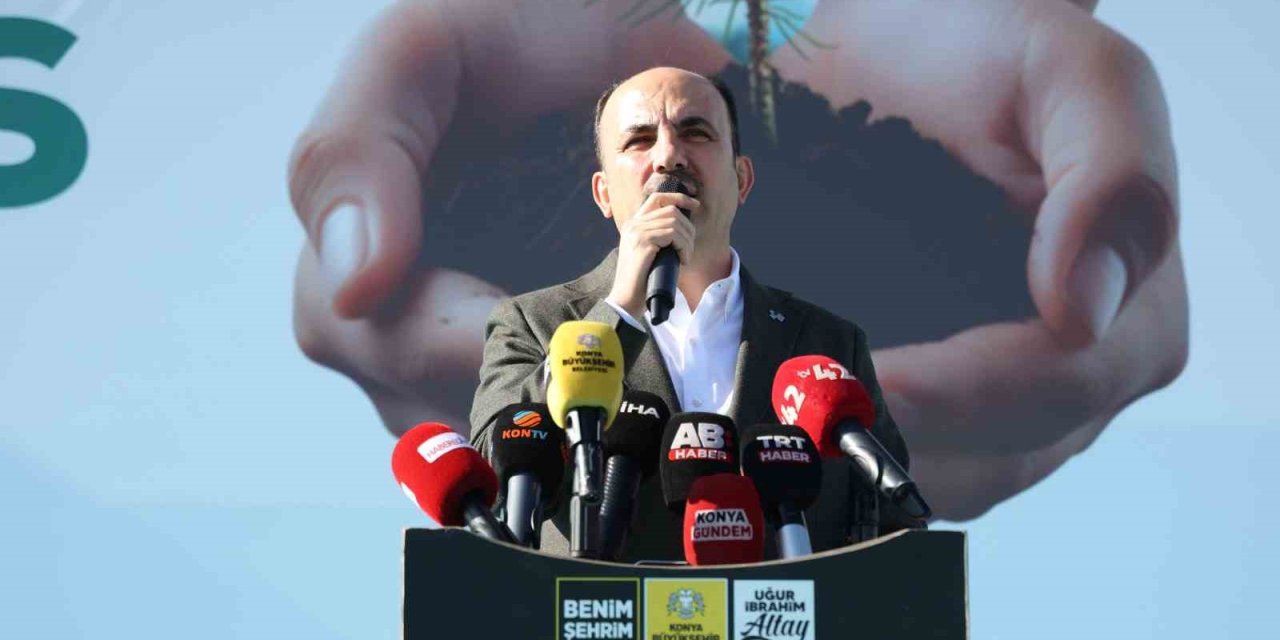 Konya'da Büyük Ağaçlandırma Hamlesi: 15 Bin Fidan Dikildi