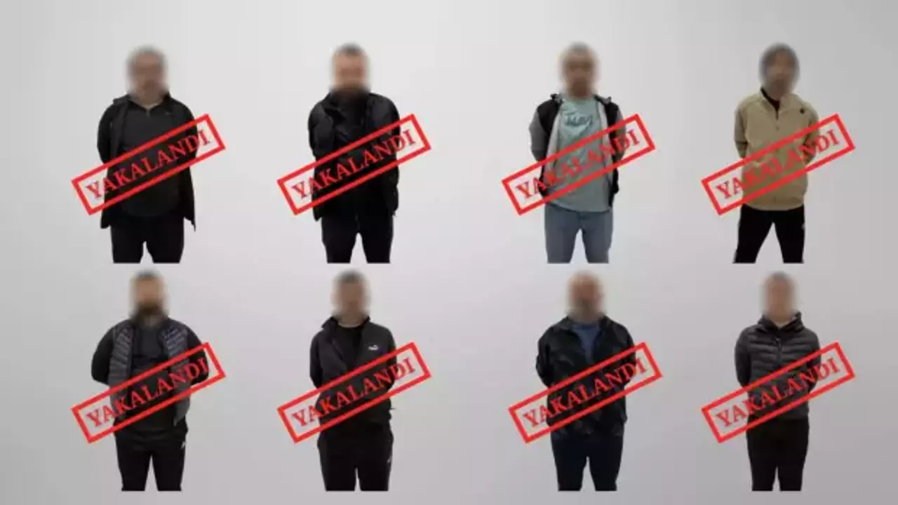 Gürcistan’da Yakalanan 8 Firari Türkiye’ye İade Edildi