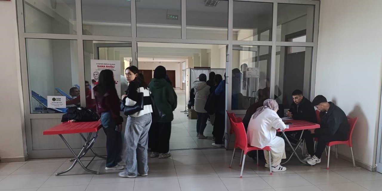 Karapınar’da kan bağışı etkinliği