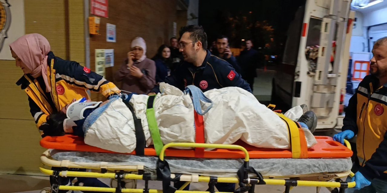 Marketin yük asansöründe kafası sıkışan kadın işçi ağır yaralandı