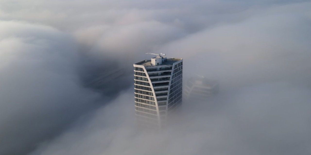 Bursa’yı sis yuttu