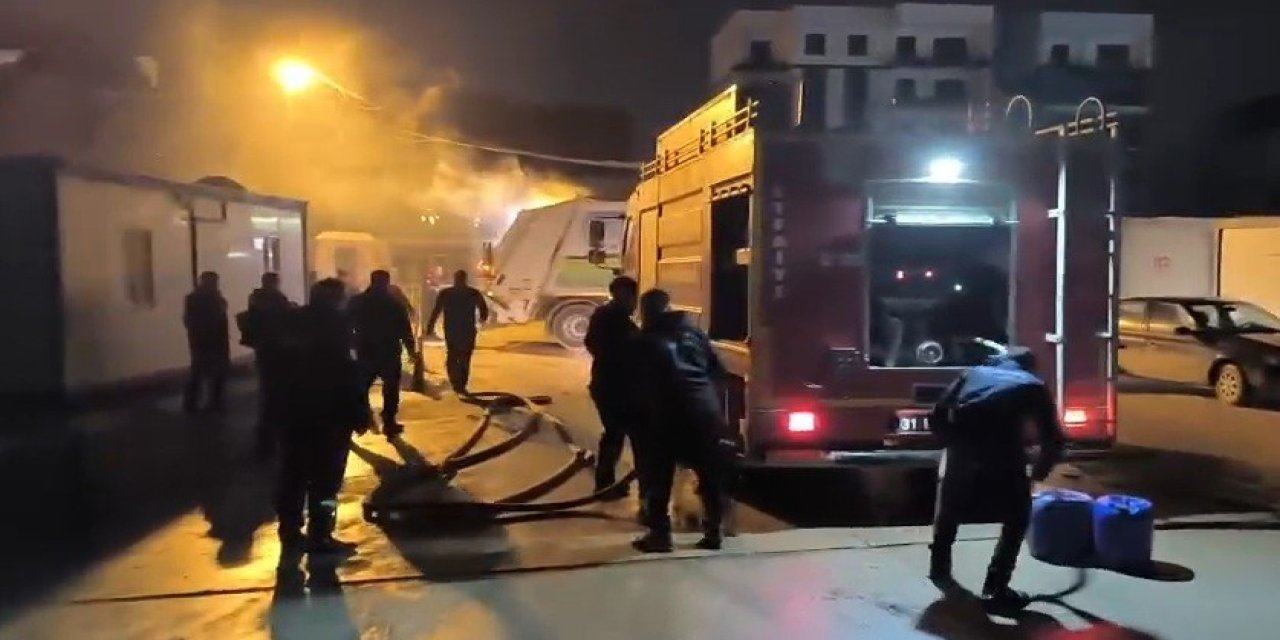 Bu sefer yangın itfaiyeye gitti