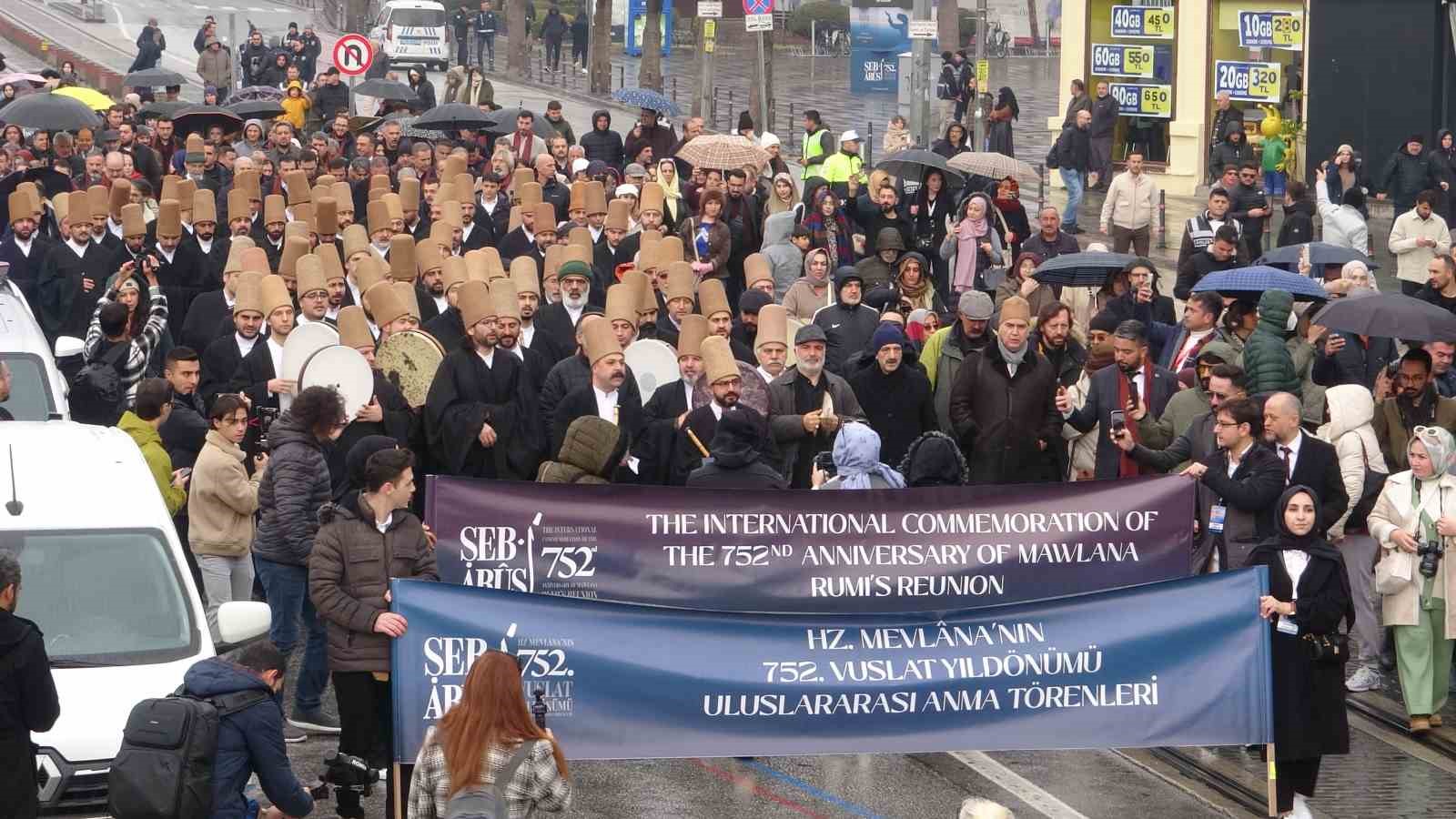 Mevleviler Yürüdü Sevgiliye Kavuşma Haftası Başladı