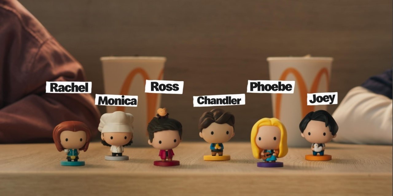 McDonald’s Türkiye, Friends dizisinin figürlerini menülere taşıdı