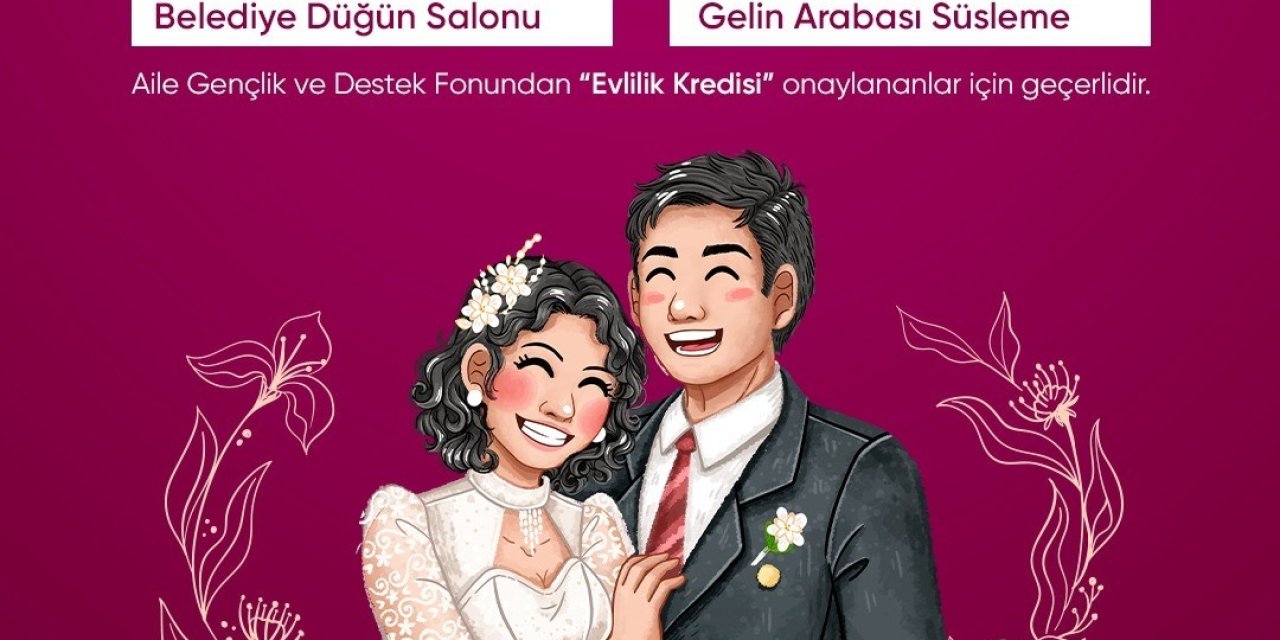 Niğde’de evlilik hazırlığı yapan çiftlere kapsamlı destek