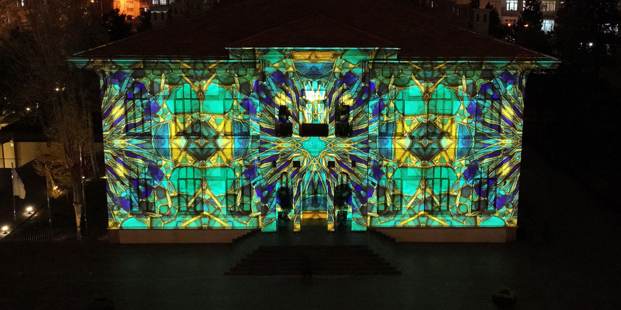 Konya'da Dün Akşam... Işıkların ve Renklerin Buluşması Hayran Bıraktı