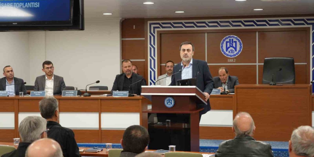 KTO Başkanı Öztürk: Konya’nın makine üretimi küresel fırsat sunuyor