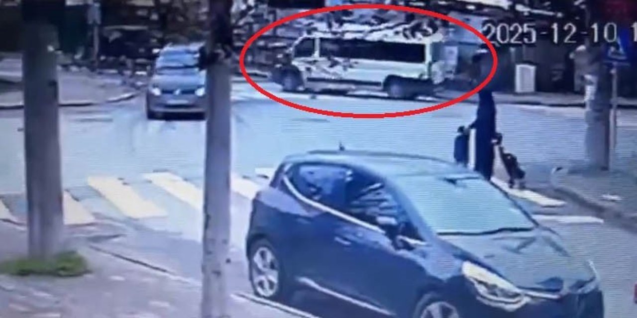 Miraç İslam Efe'nin hayatını kaybettiği kaza kamerada