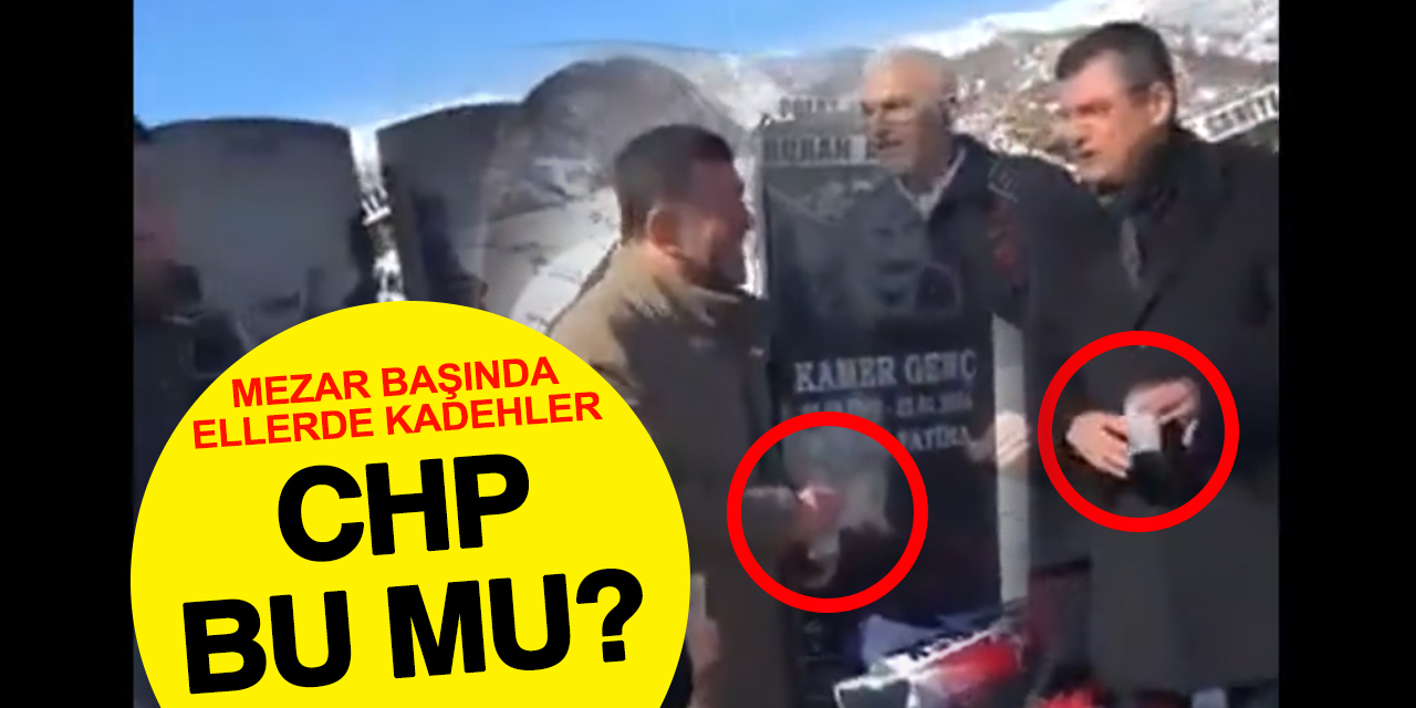 Kamer Genç’in mezarında alkol görüntüleri krizi: CHP’den “vasiyet” savunması, aileden yalanlama