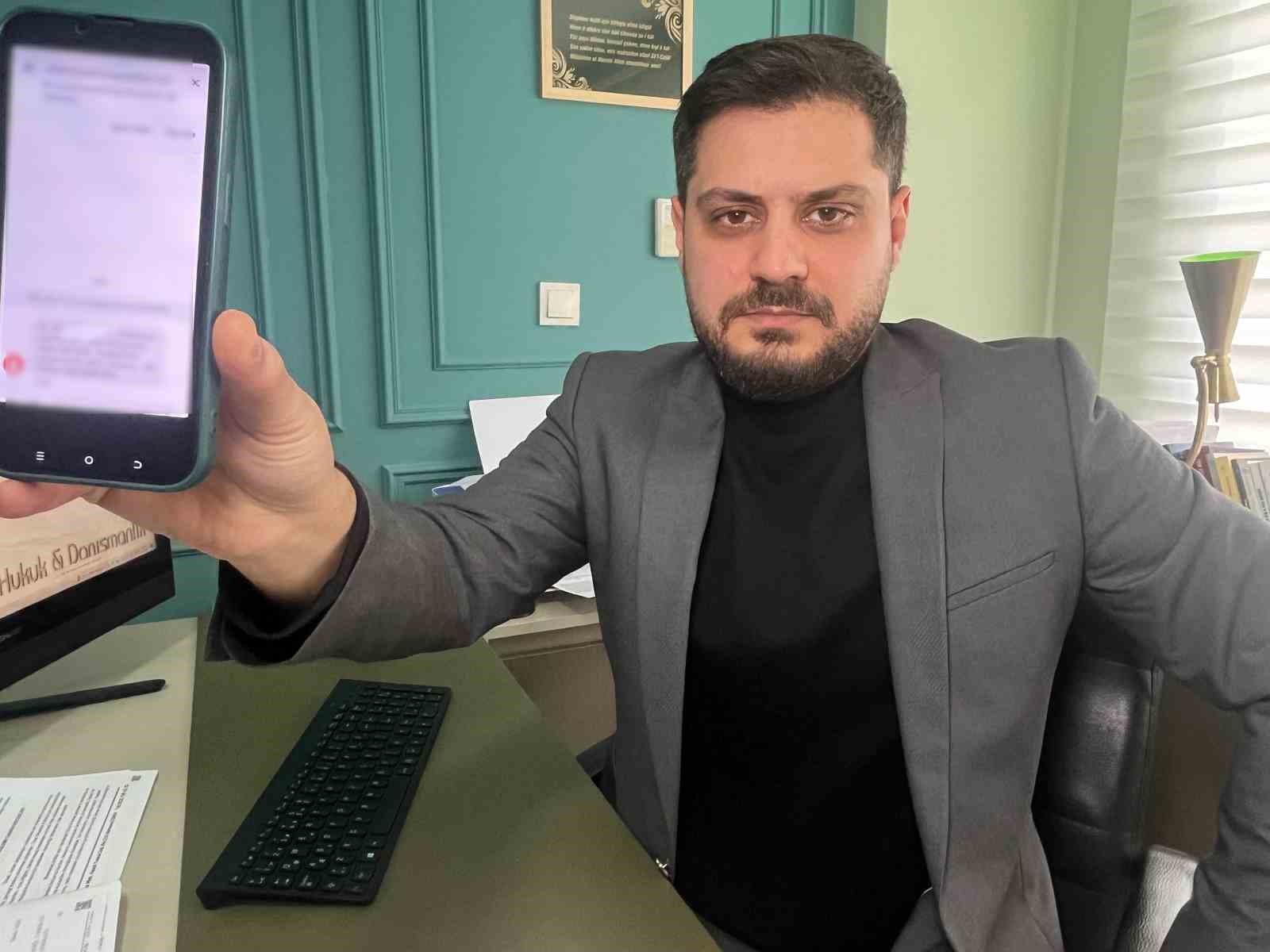 Adının kullanıldığını telefonlar gelince anladı