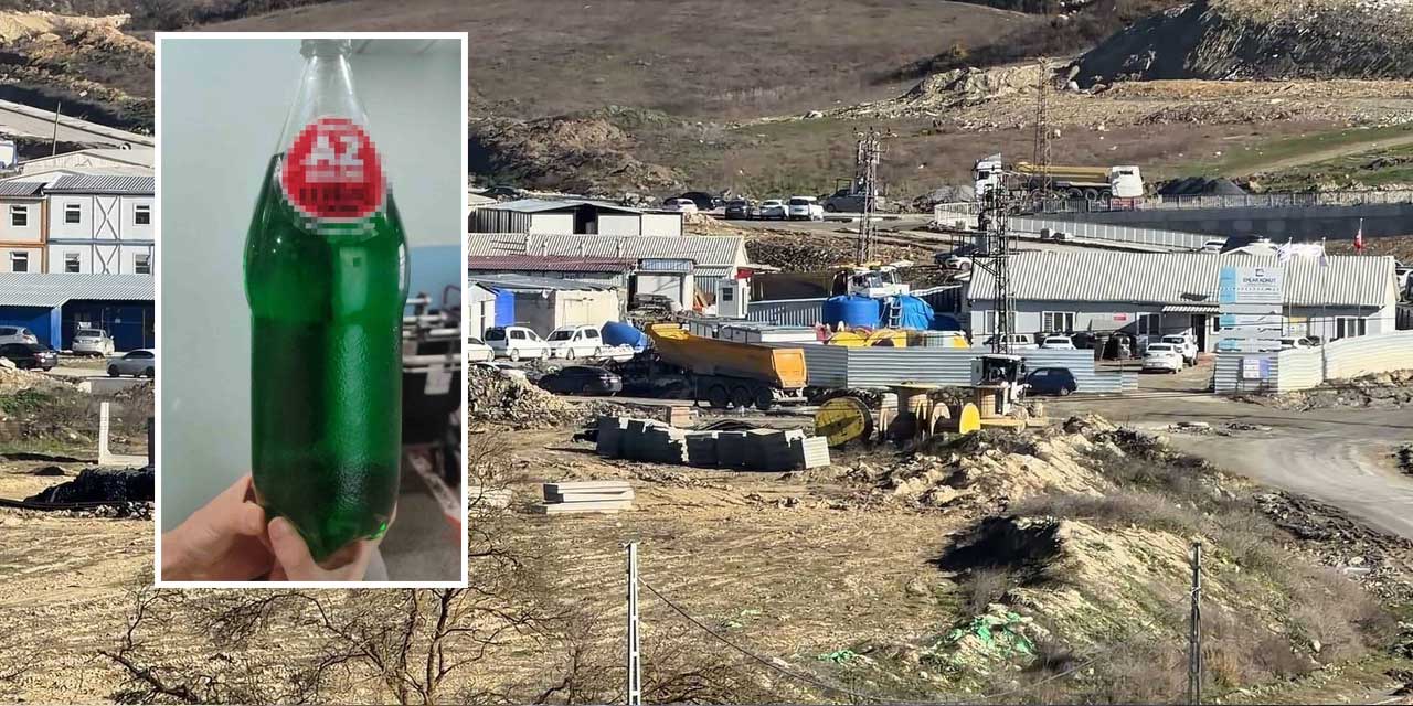 Şantiyede korkunç hata: Gazoz sandı, antifriz içti