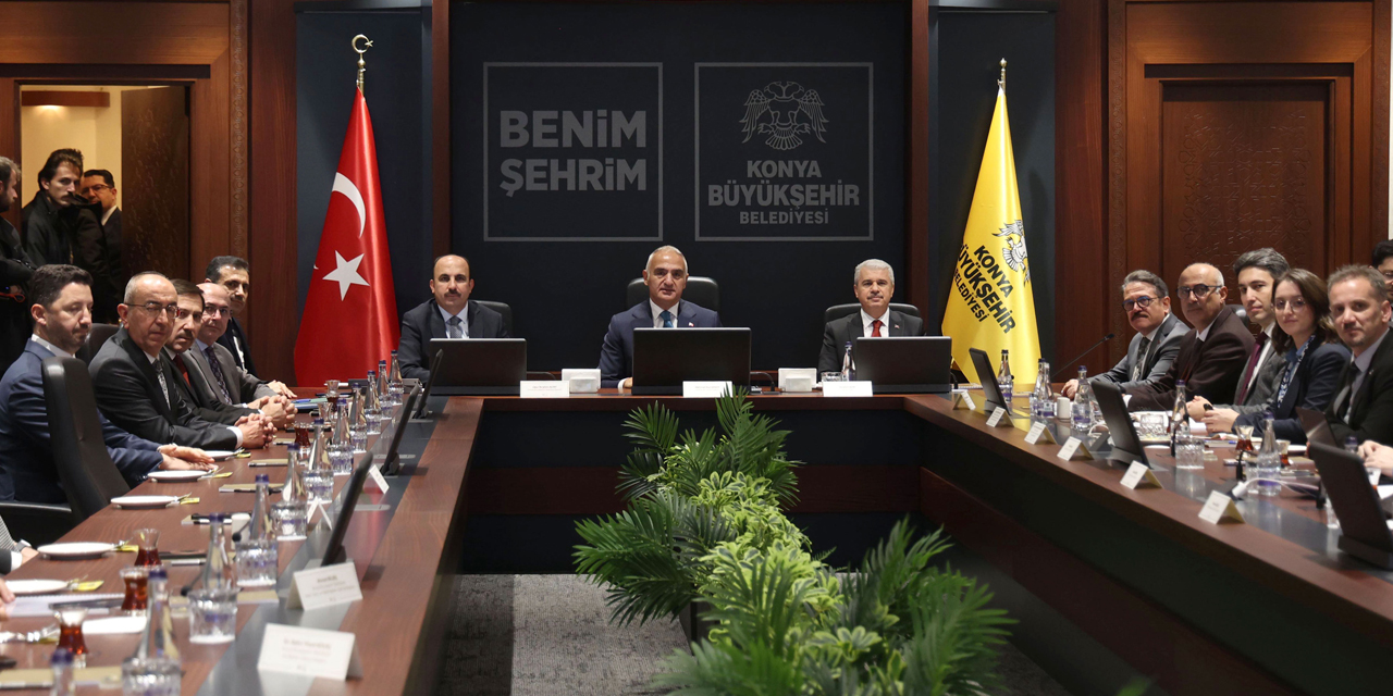 Konya'nın 5 yıllık kaderi bu toplantıda masaya yatırıldı