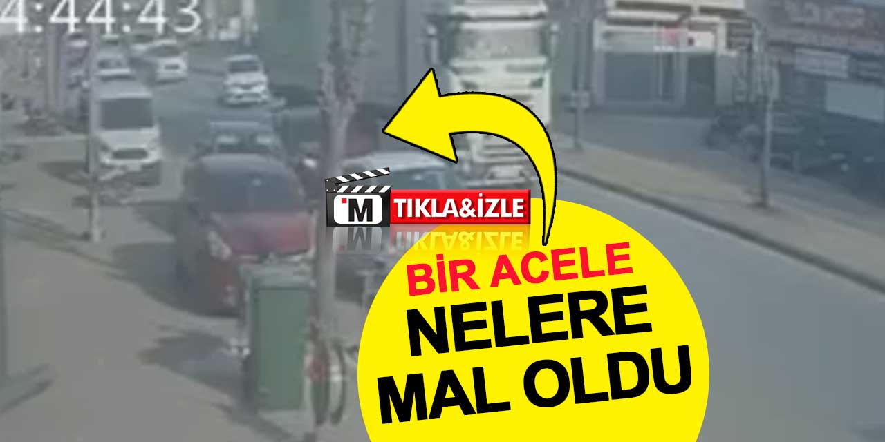 Bir acele nelere mal oldu! Konya'da yol kapandı sürücüler mağdur oldu