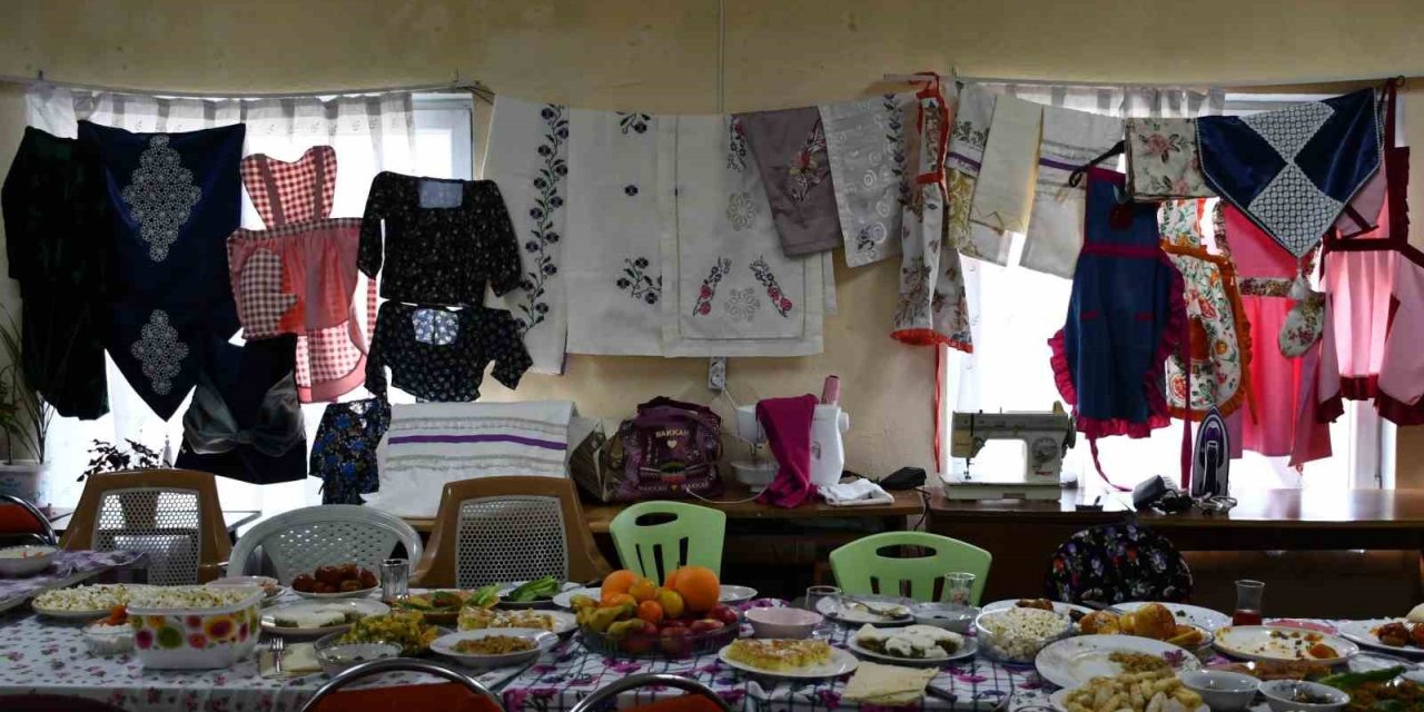 Akşehir’de eski ilkokul binası dikiş nakış kursu oldu