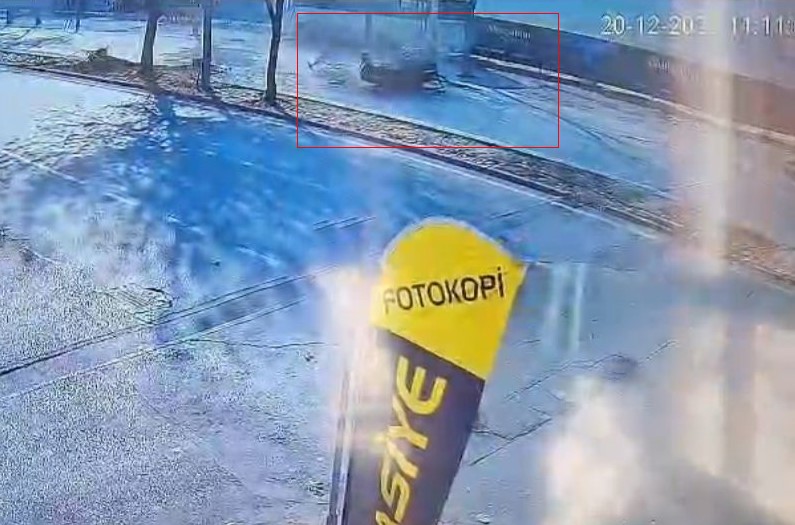 Konya'da makas atan otomobil takla attı! Feci kaza kamerada