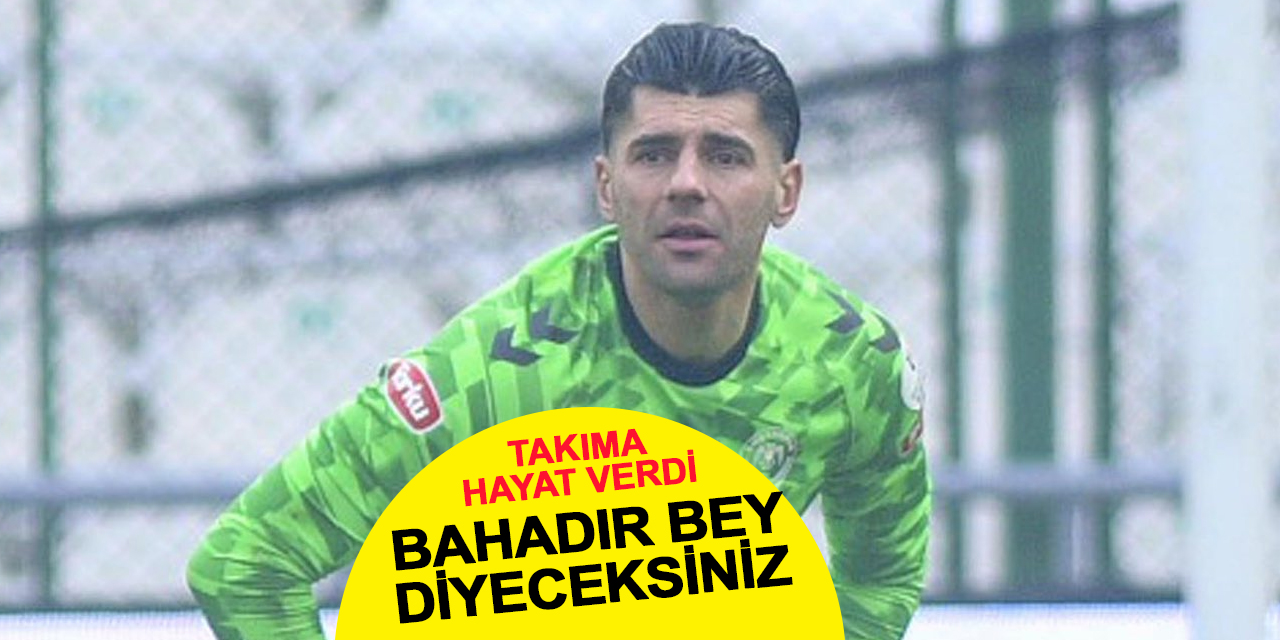 Bahadır’dan Geçit Yok: Konyaspor’da Kale Güvende