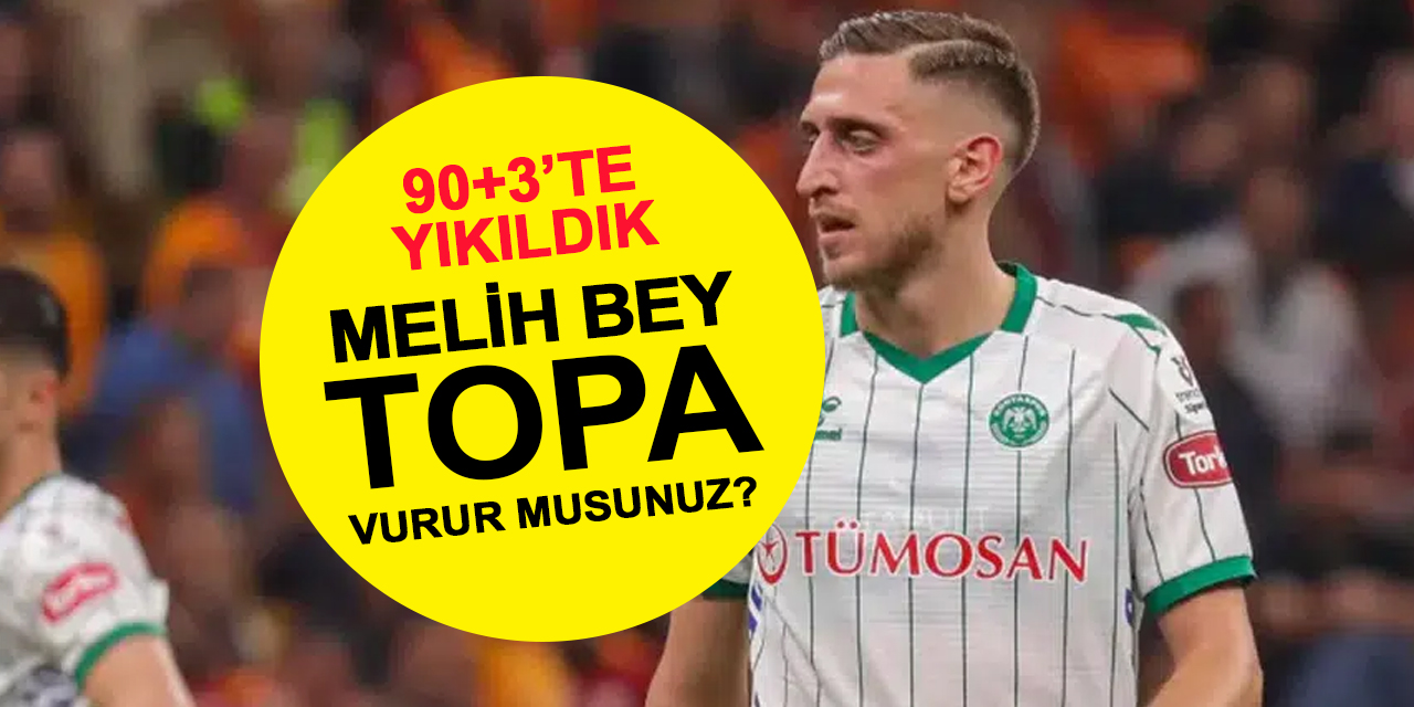 Bahadır 3 pozisyon kurtardı, Melih topa vurmadı Konyaspor 3 puandan oldu