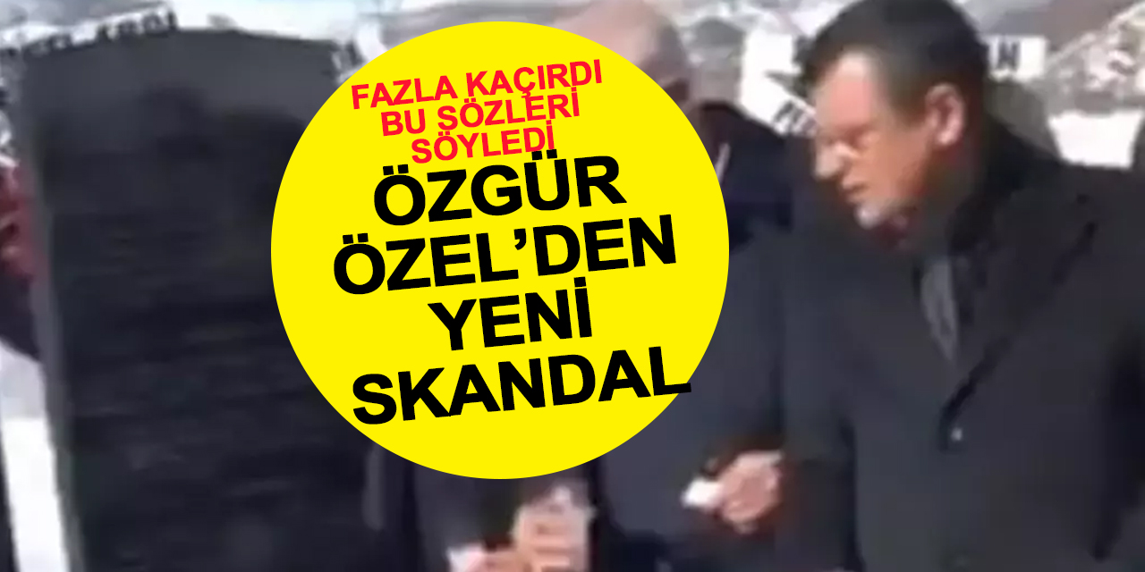 Özgür Özel’in Edirne’deki sözlerine AK Parti’den sert tepki