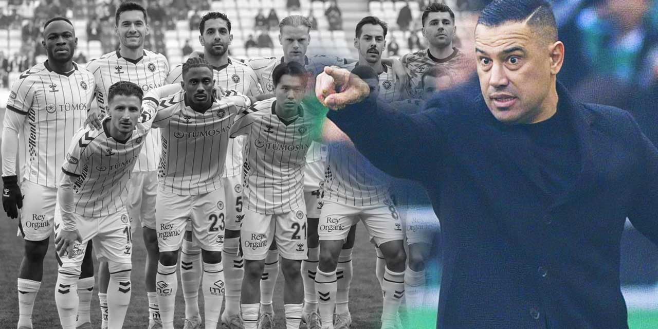 Konyaspor, 17 haftayı 17 puanla kapattı