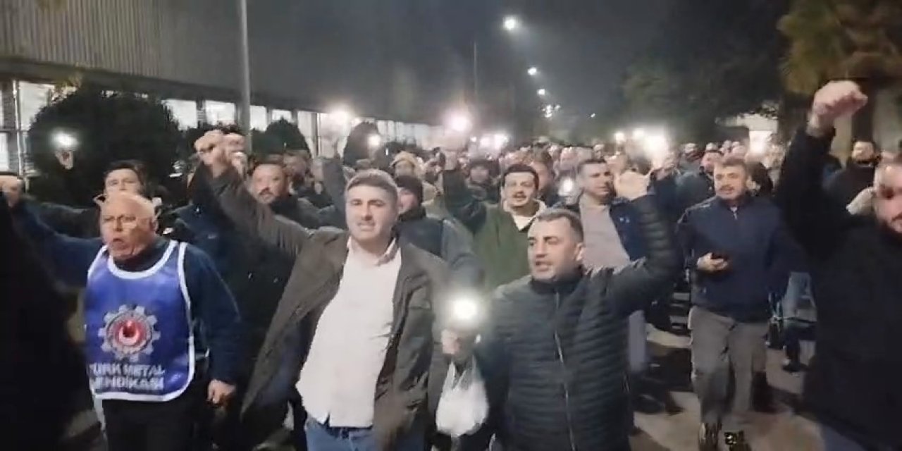 Bosch Fabrikası’nda ışıklı isyan