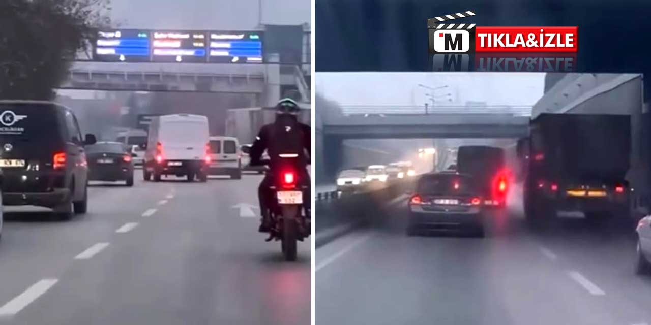 Konya’da makas terörü! Minibüs sürücüsü trafiği tehlikeye attı