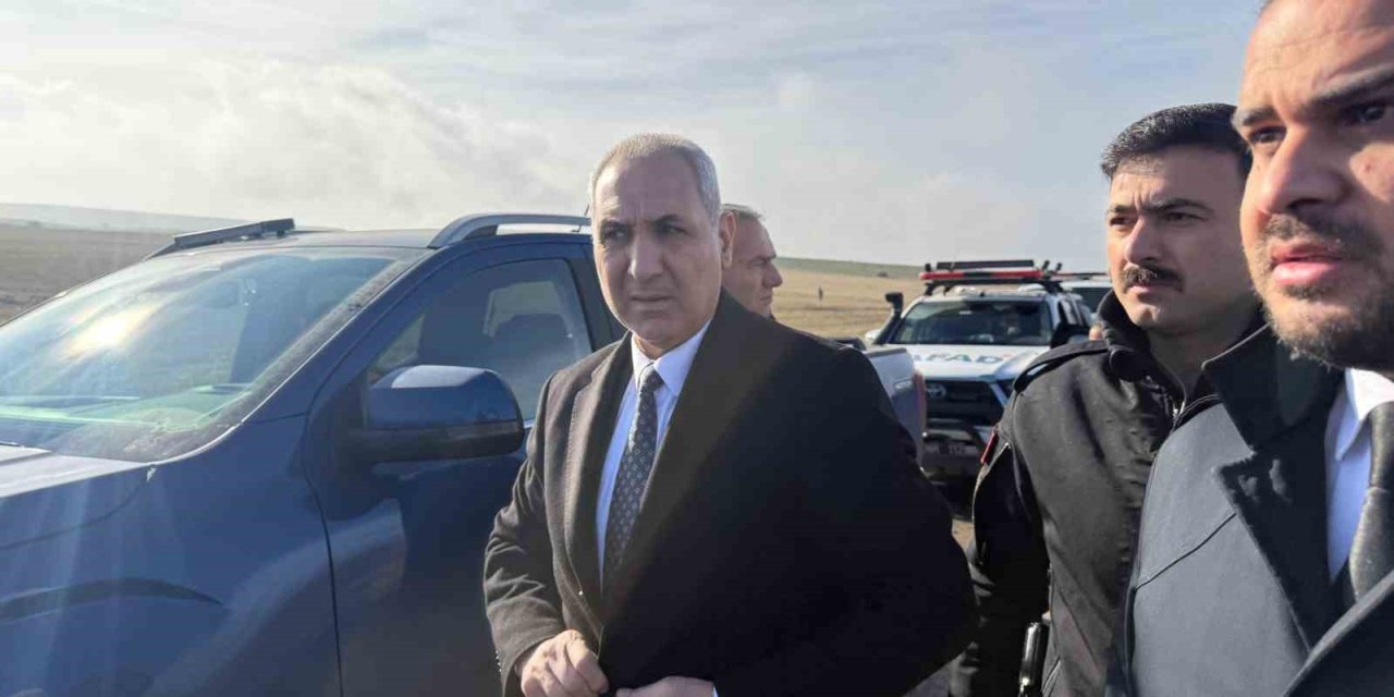 Libya’dan gelen askeri heyet uçak kazasının yaşandığı bölgede