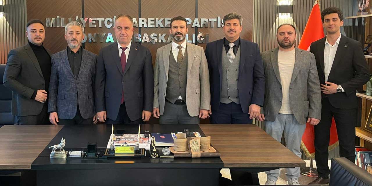 Ticarette Birlik’ten MHP Konya’ya Ekonomi Ziyareti