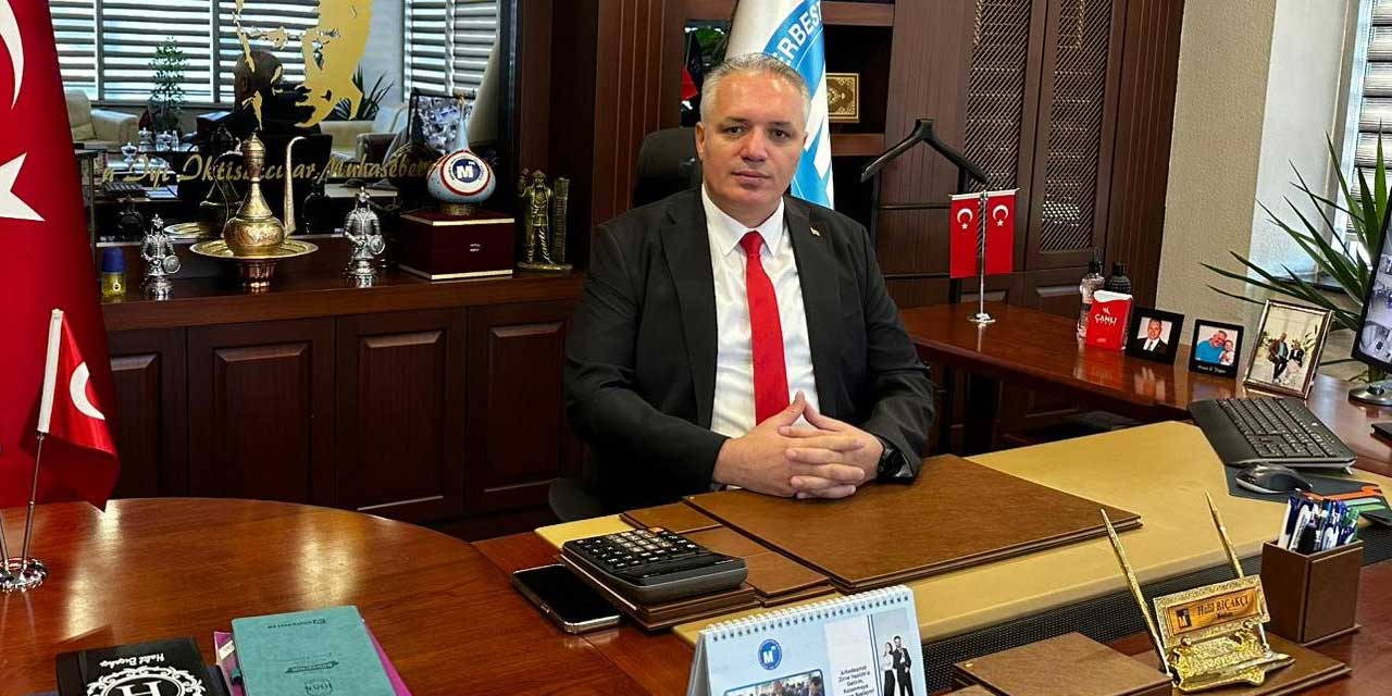 Konya SMMMO Başkanı Halil Bıçakçı’dan Regaip Kandili Mesajı